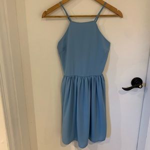 Blue summer dress